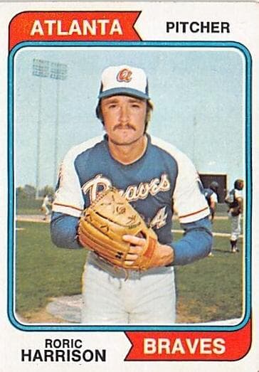 Roric Harrison 1974 topps Topps