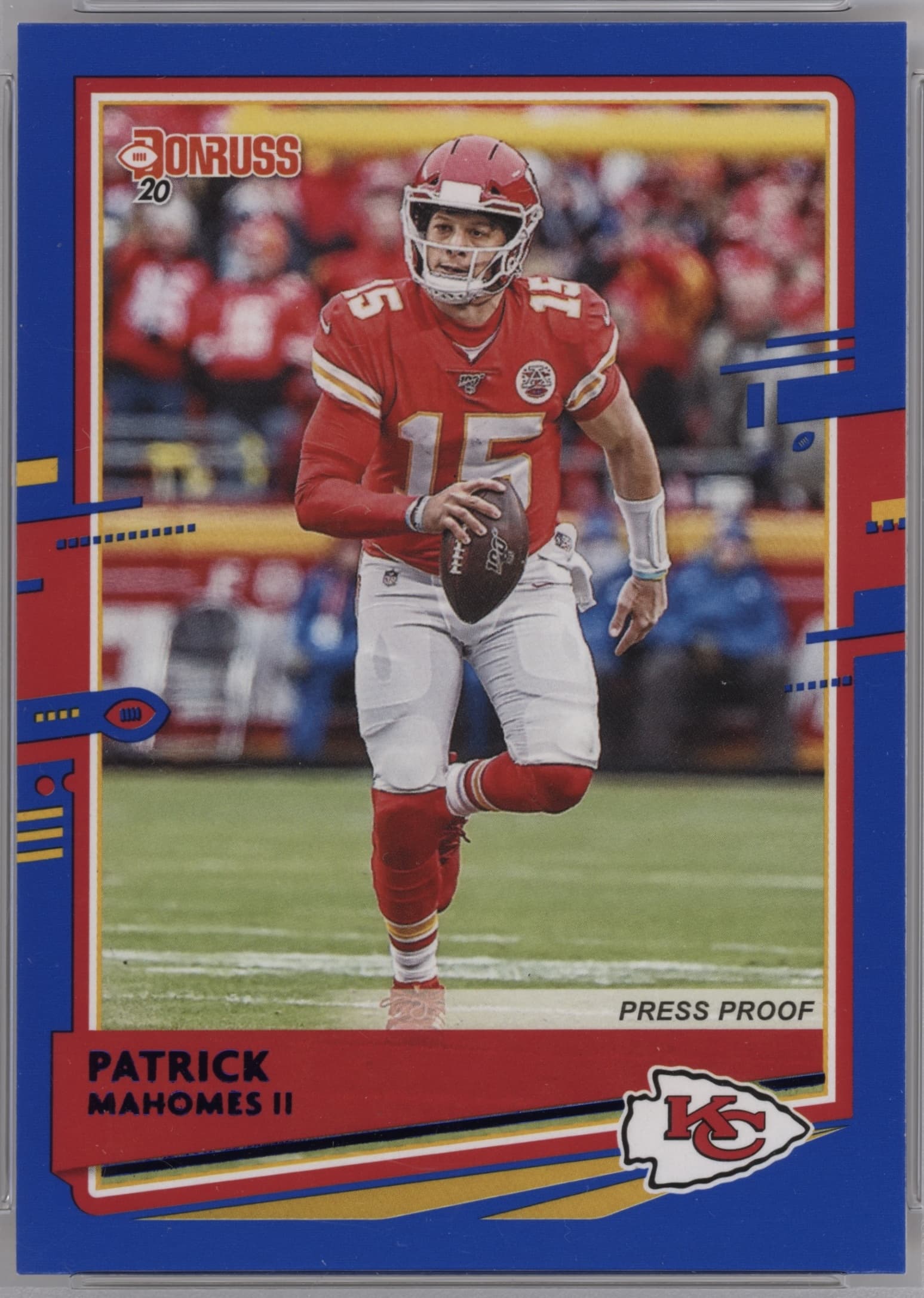 Patrick Mahomes II 2020 panini