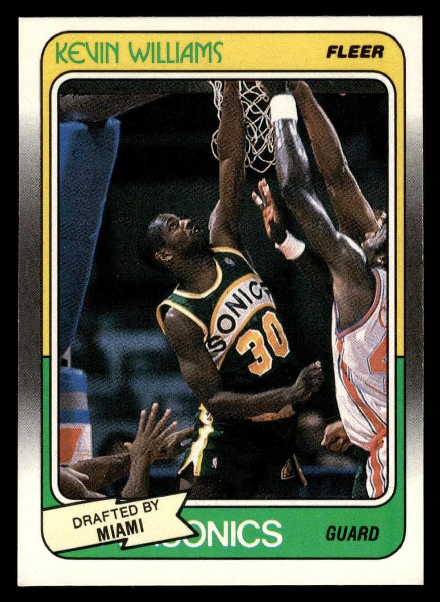 Kevin Williams 1988 fleer Fleer