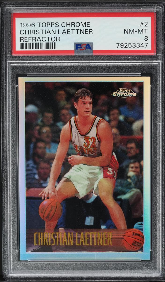 Christian Laettner 1996 topps Chrome
