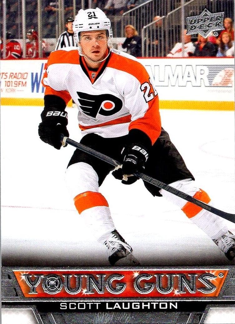 Scott Laughton trading card