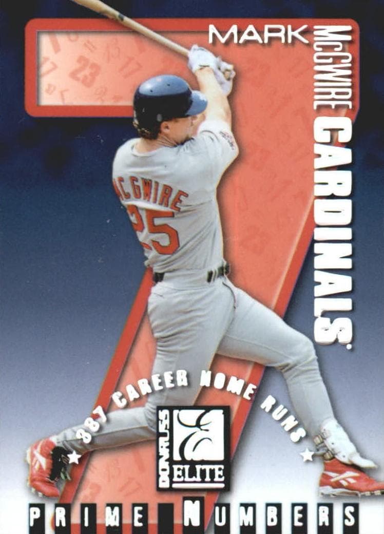 Mark McGwire 1998 panini