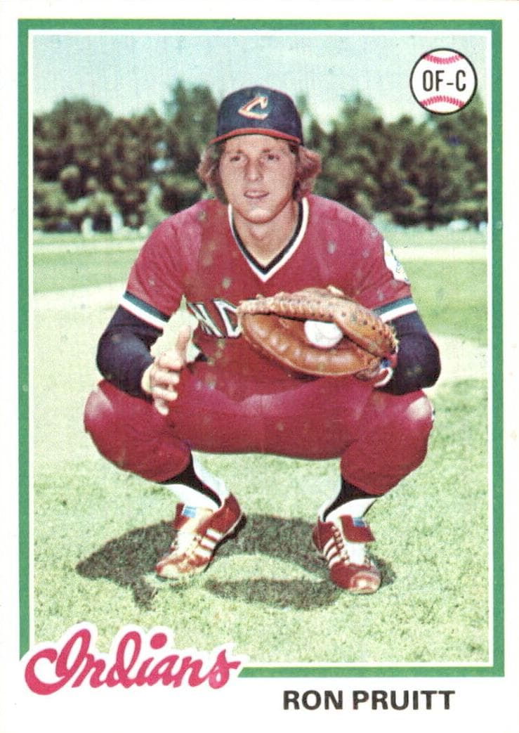 Ron Pruitt 1978 topps Topps