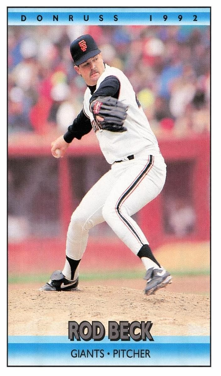 Rod Beck 1992 panini