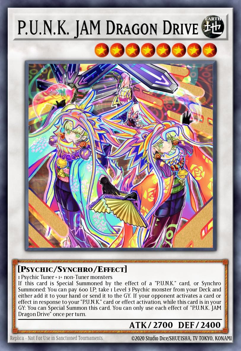 P.U.N.K. JAM Dragon Drive #POTE-EN046