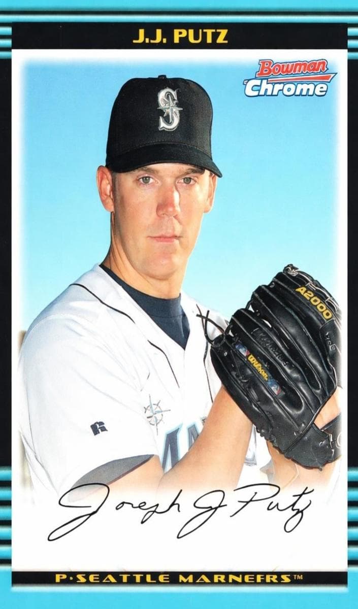 J.J. Putz 2002 bowman Bowman Chrome