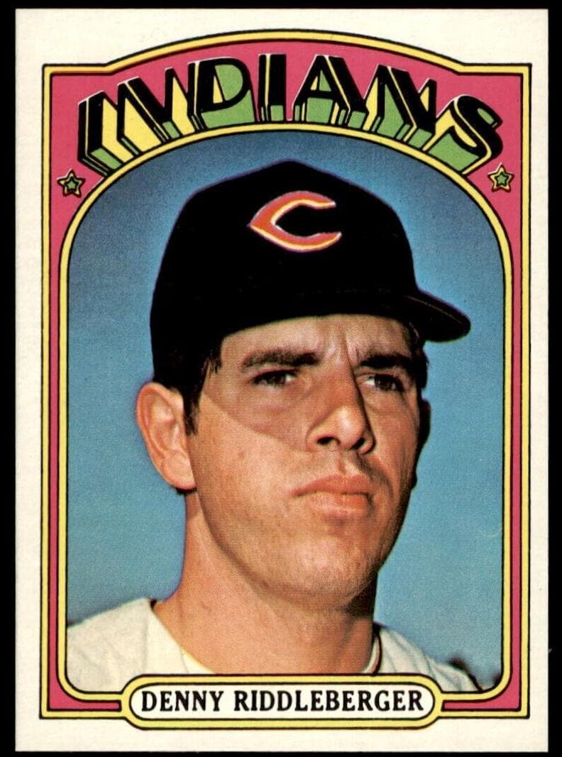 Denny Riddleberger 1972 topps Topps