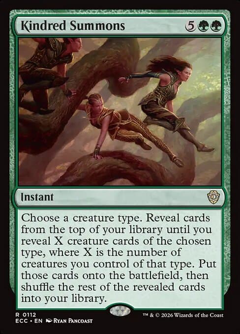 Kindred Summons 2017 Magic: The Gathering