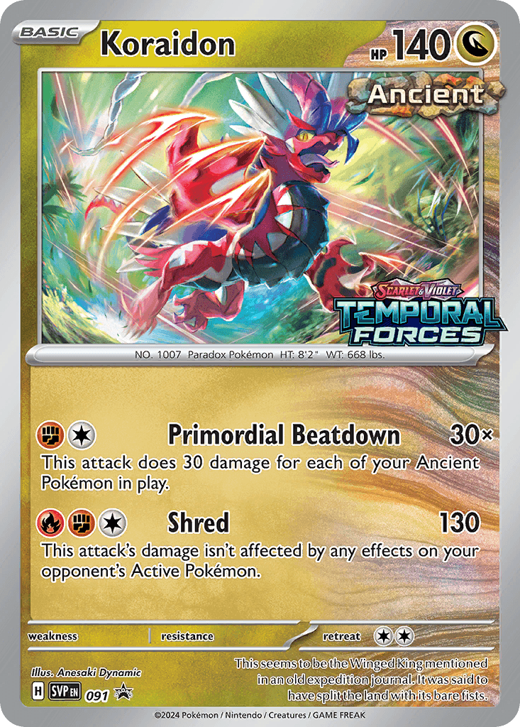 Koraidon 2025 Pokemon