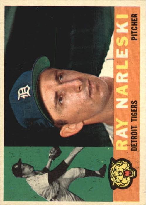 Ray Narleski 1960 topps Topps