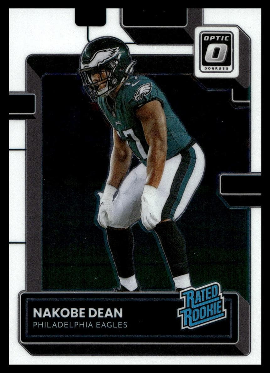 Nakobe Dean trading card