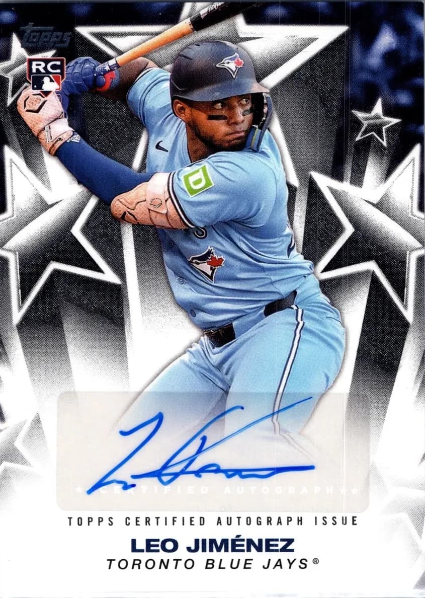 Leo Jimenez 2025 topps Topps