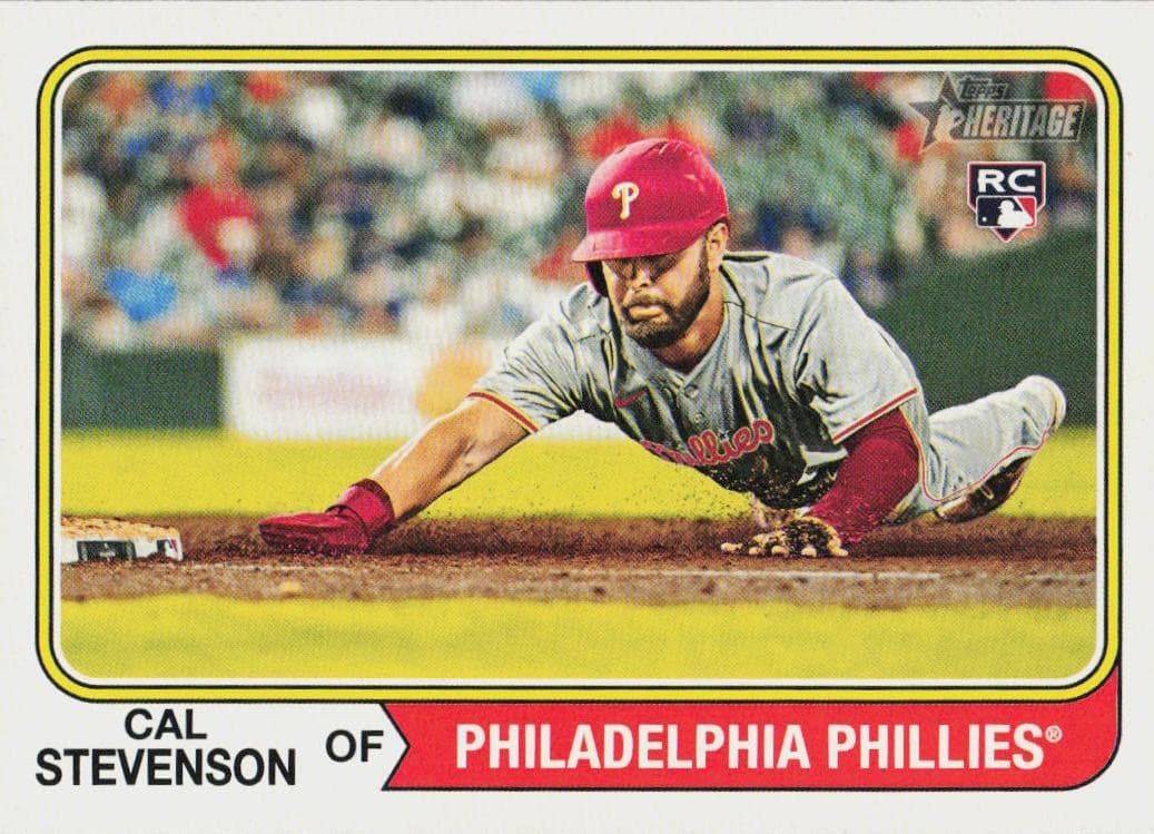 Cal Stevenson trading card