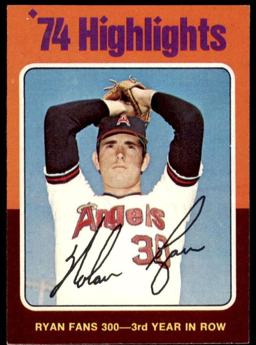 Nolan Ryan 1975 topps Topps
