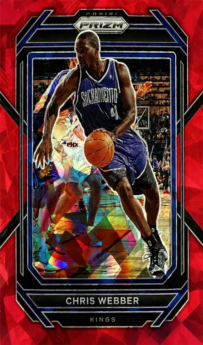 Chris Webber trading card