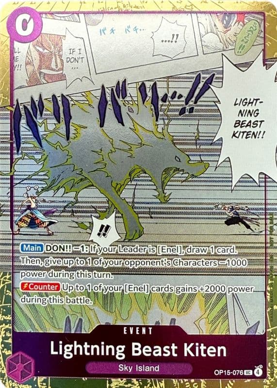 Lightning Beast Kiten 2026 One Piece