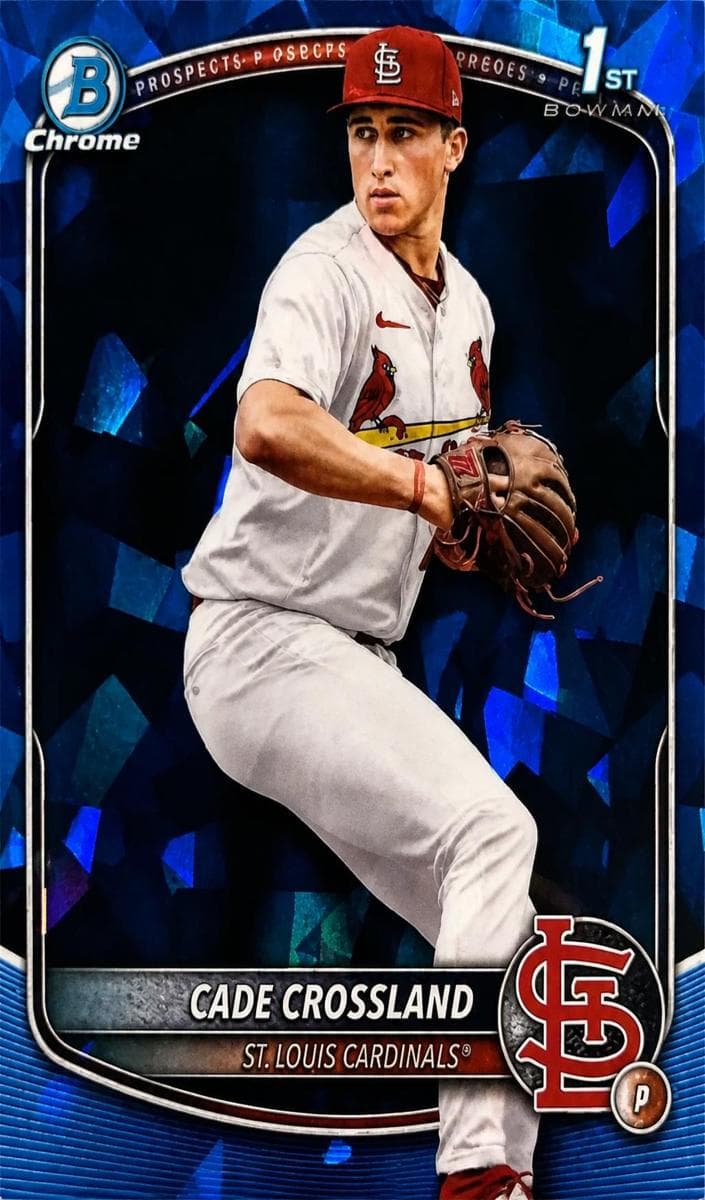 Cade Crossland trading card