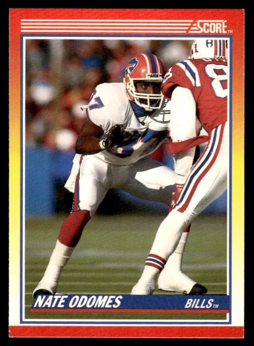 Nate Odomes trading card