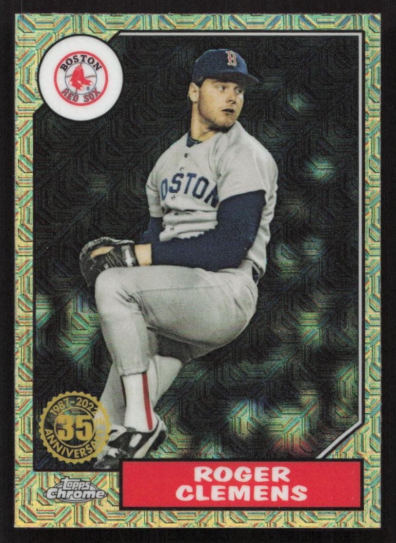 Roger Clemens 2022 topps