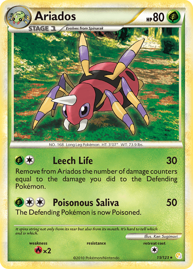 Ariados 2010 Pokemon