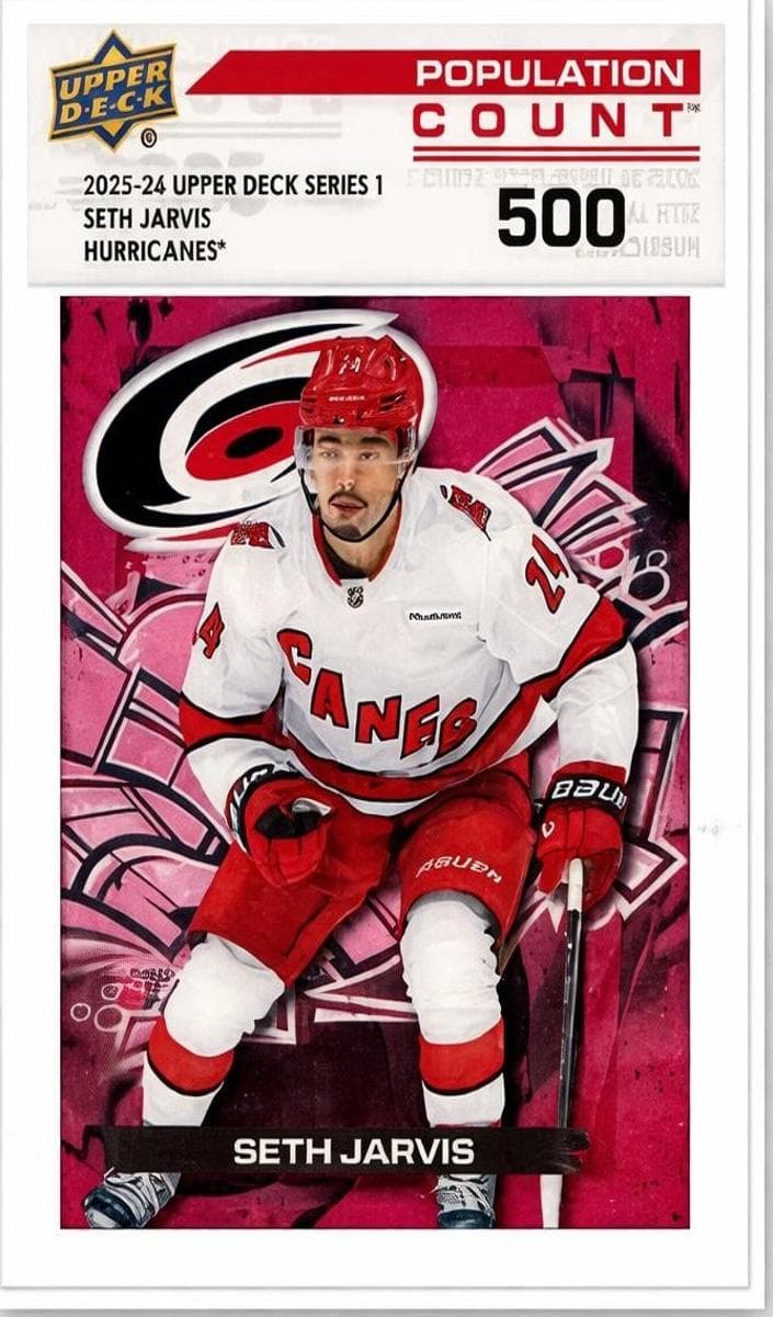 Seth Jarvis 2025 upper-deck