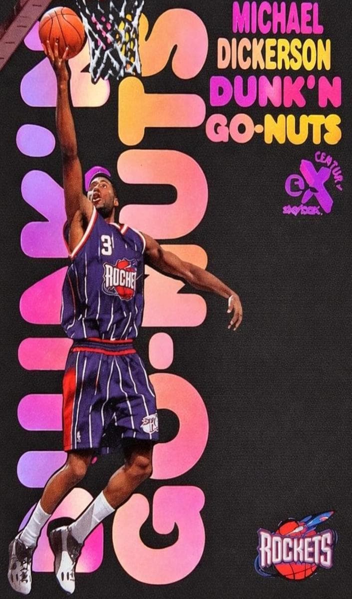 Michael Dickerson 1998 skybox