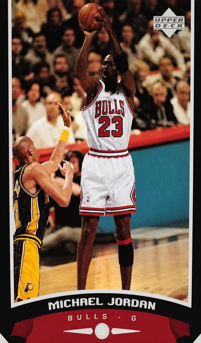 Michael Jordan 1998 upper-deck Encore