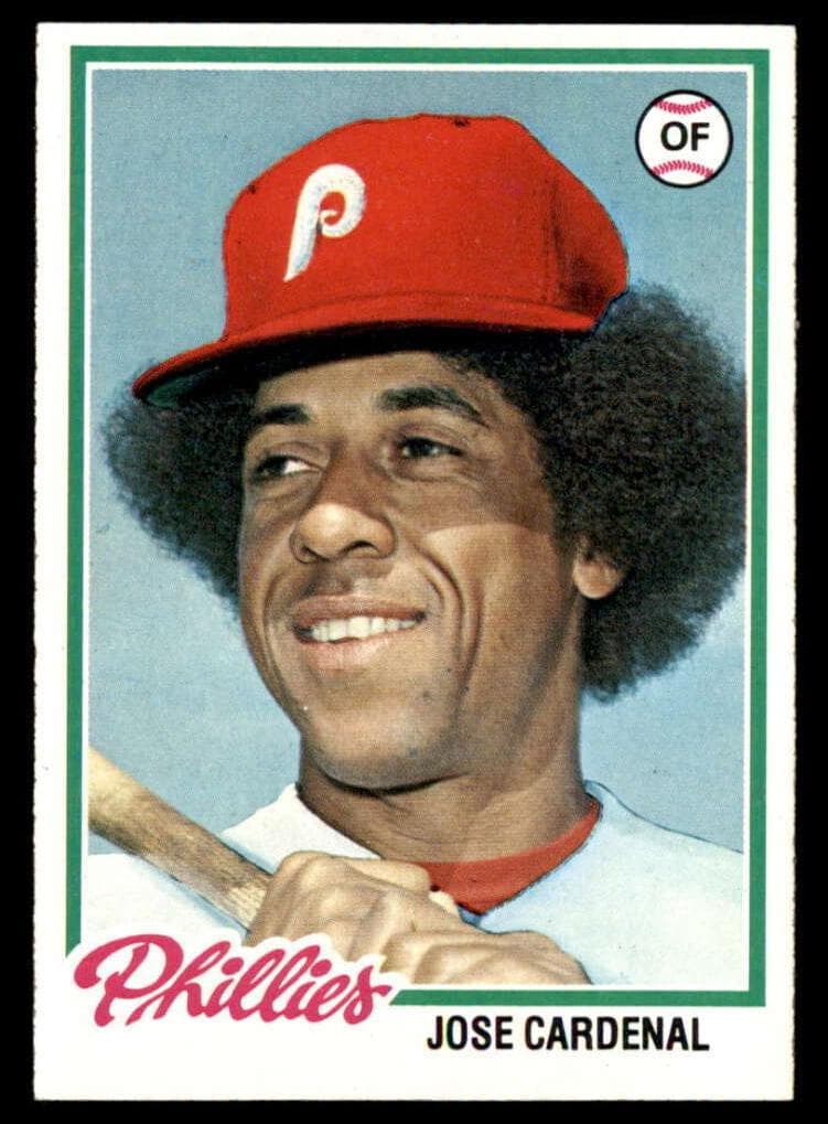 Jose Cardenal 1978 topps Topps