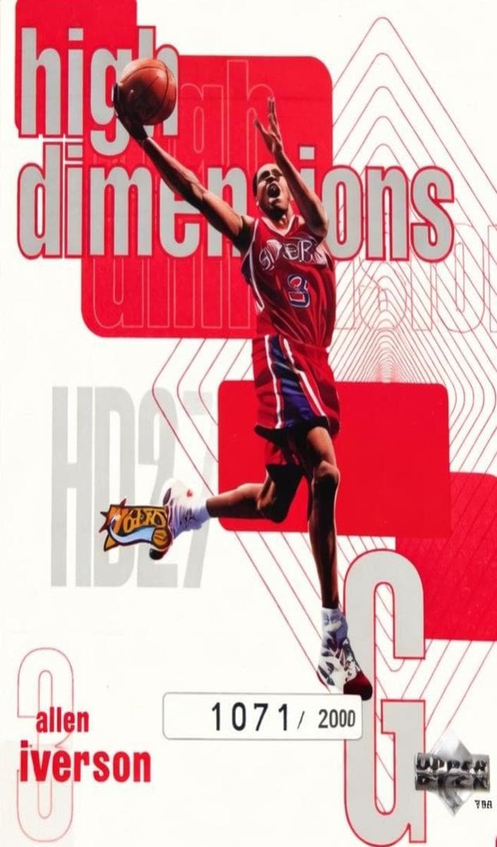 Allen Iverson 1997 upper-deck Upper Deck