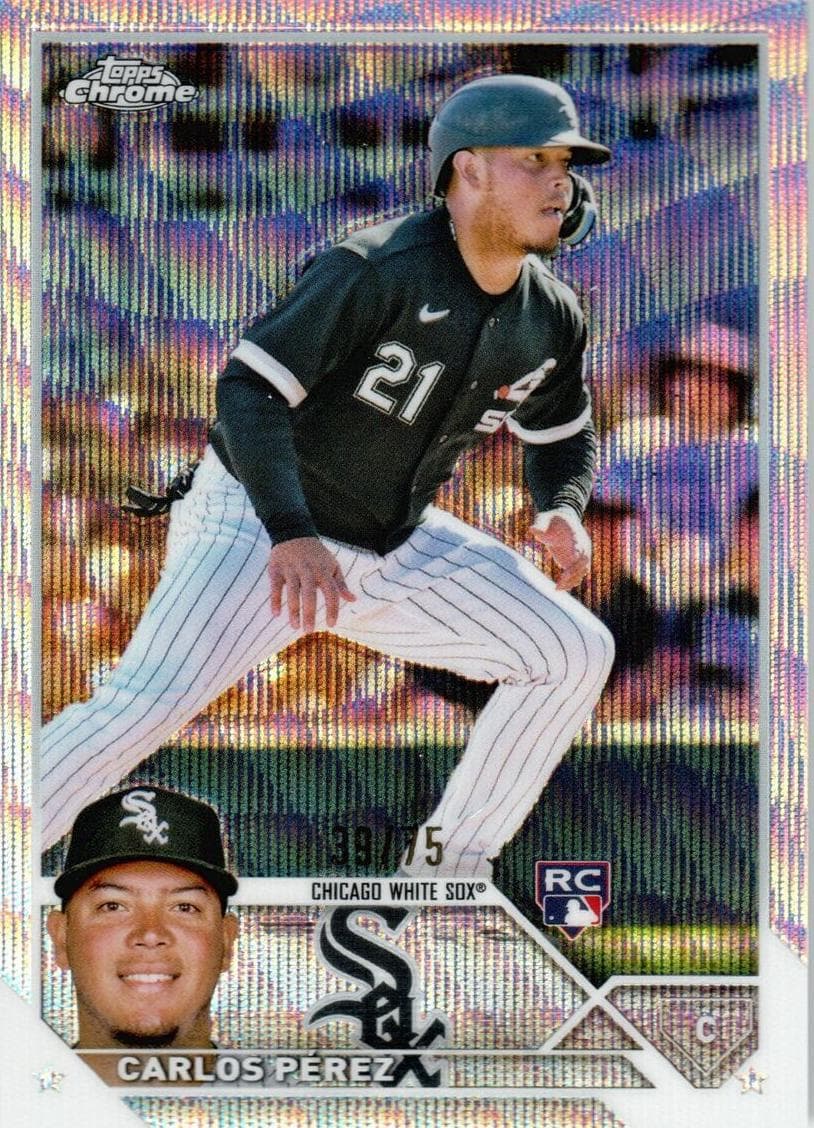Carlos Pérez trading card
