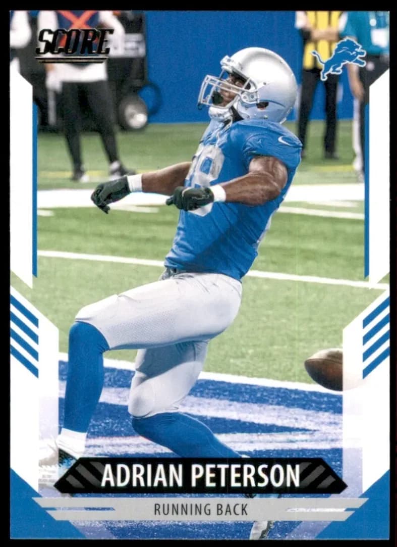 Adrian Peterson 2021 panini Score