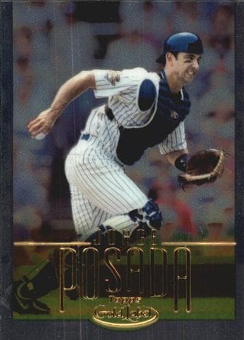 Jorge Posada 2002 topps Gold Label