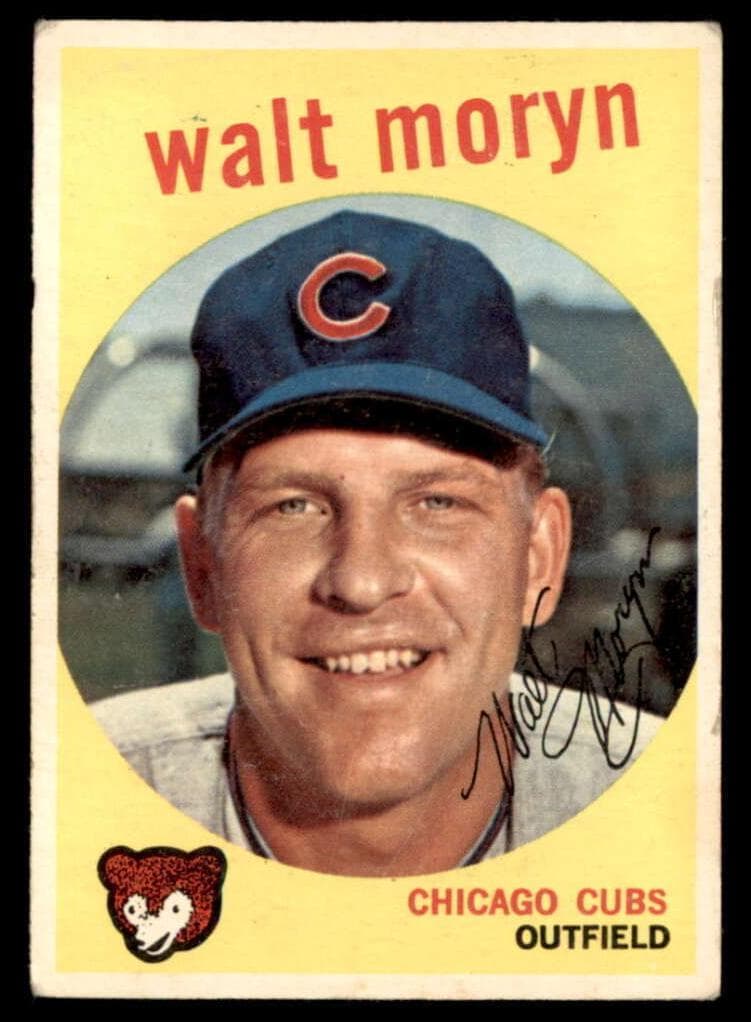 Walt Moryn 1959 topps Topps