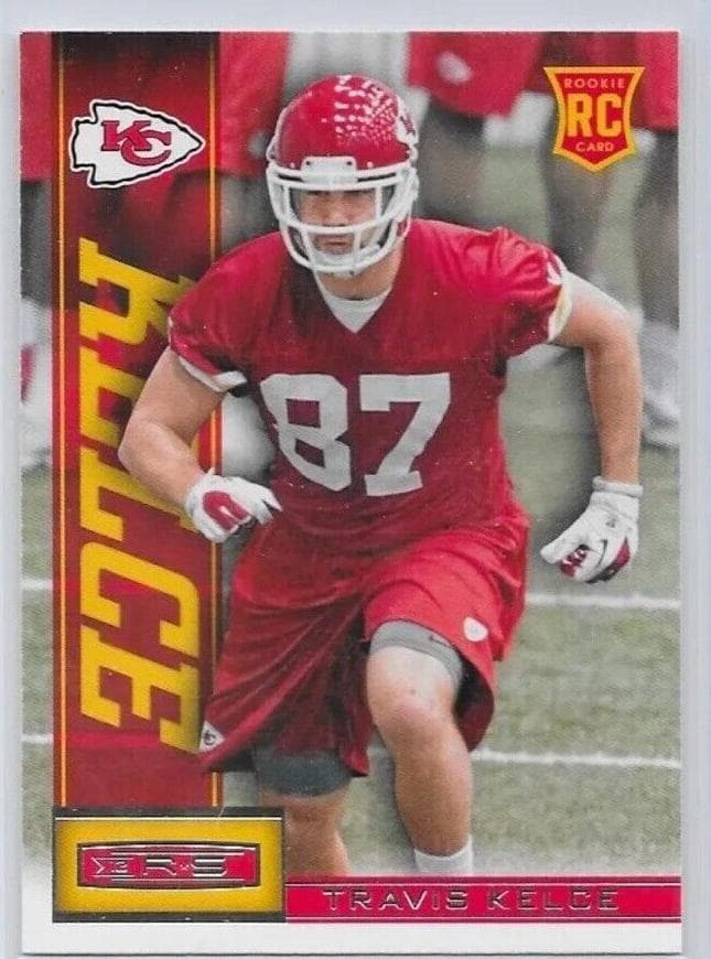 Travis Kelce 2013 Panini Rookies & Stars auto card