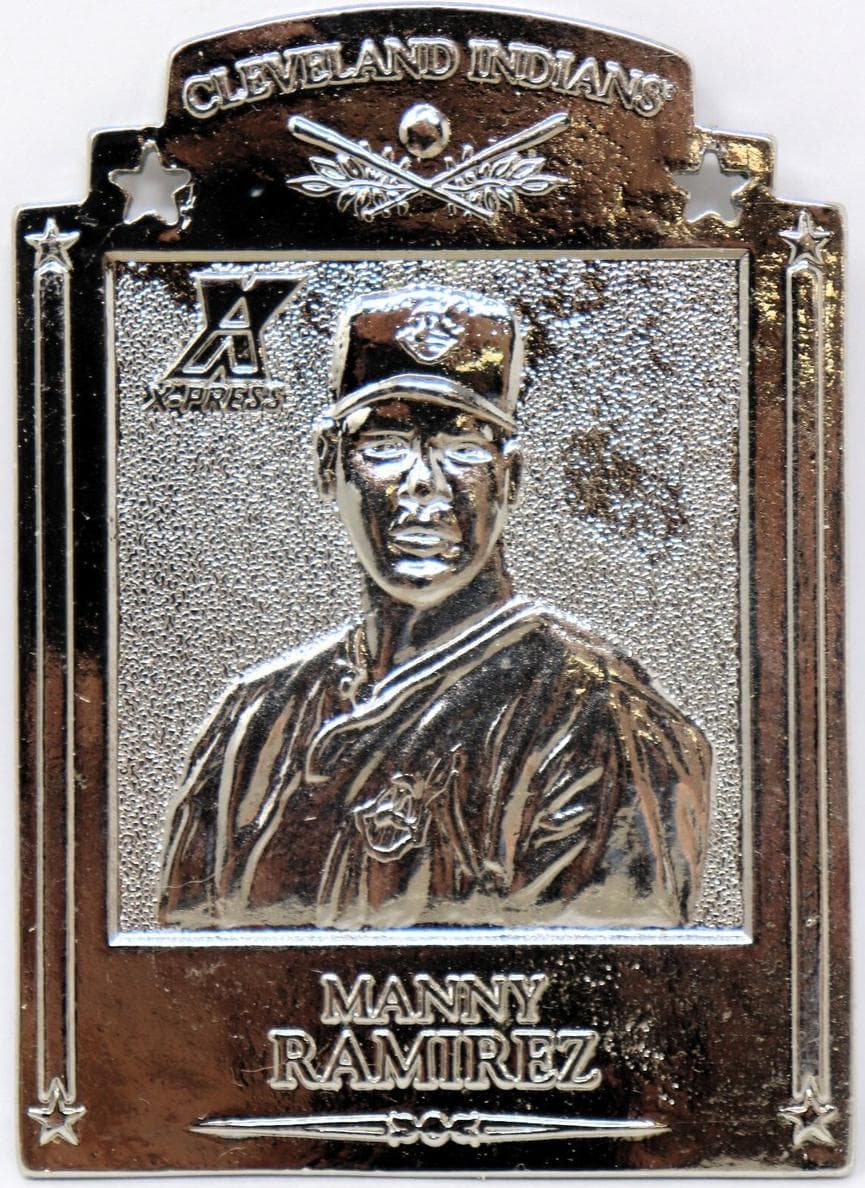 Manny Ramirez 1997 unknown Pinnacle X-Press