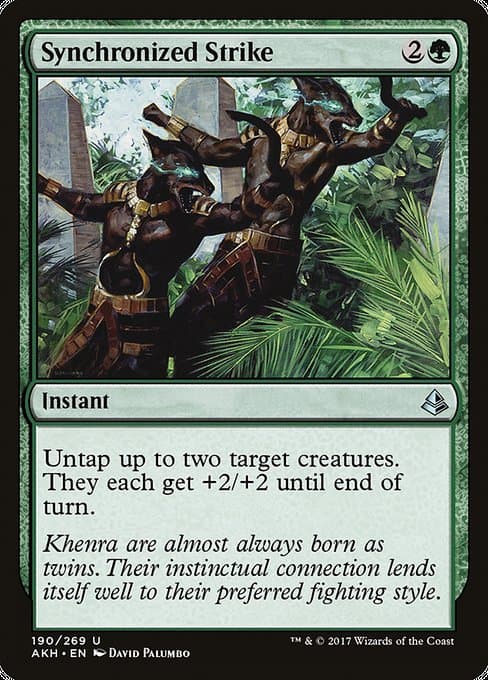 Synchronized Strike 2017 Magic: The Gathering Amonkhet
