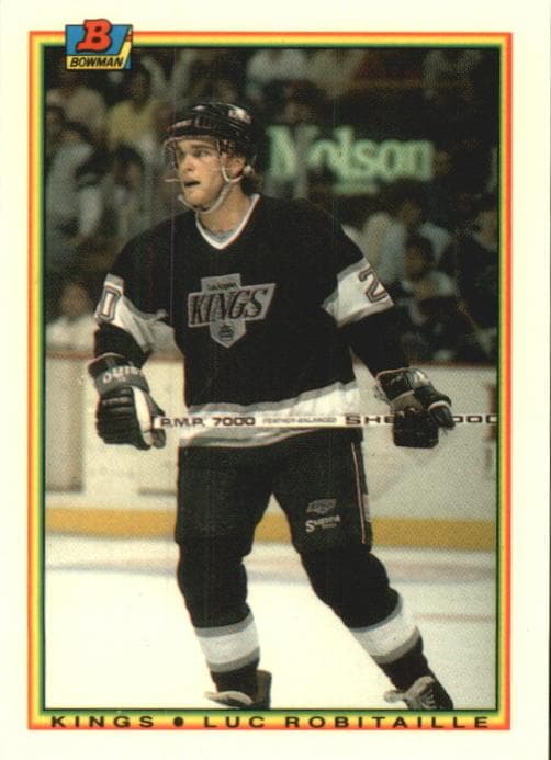 Luc Robitaille 1990 bowman Bowman