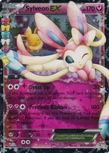 Sylveon ex trading card