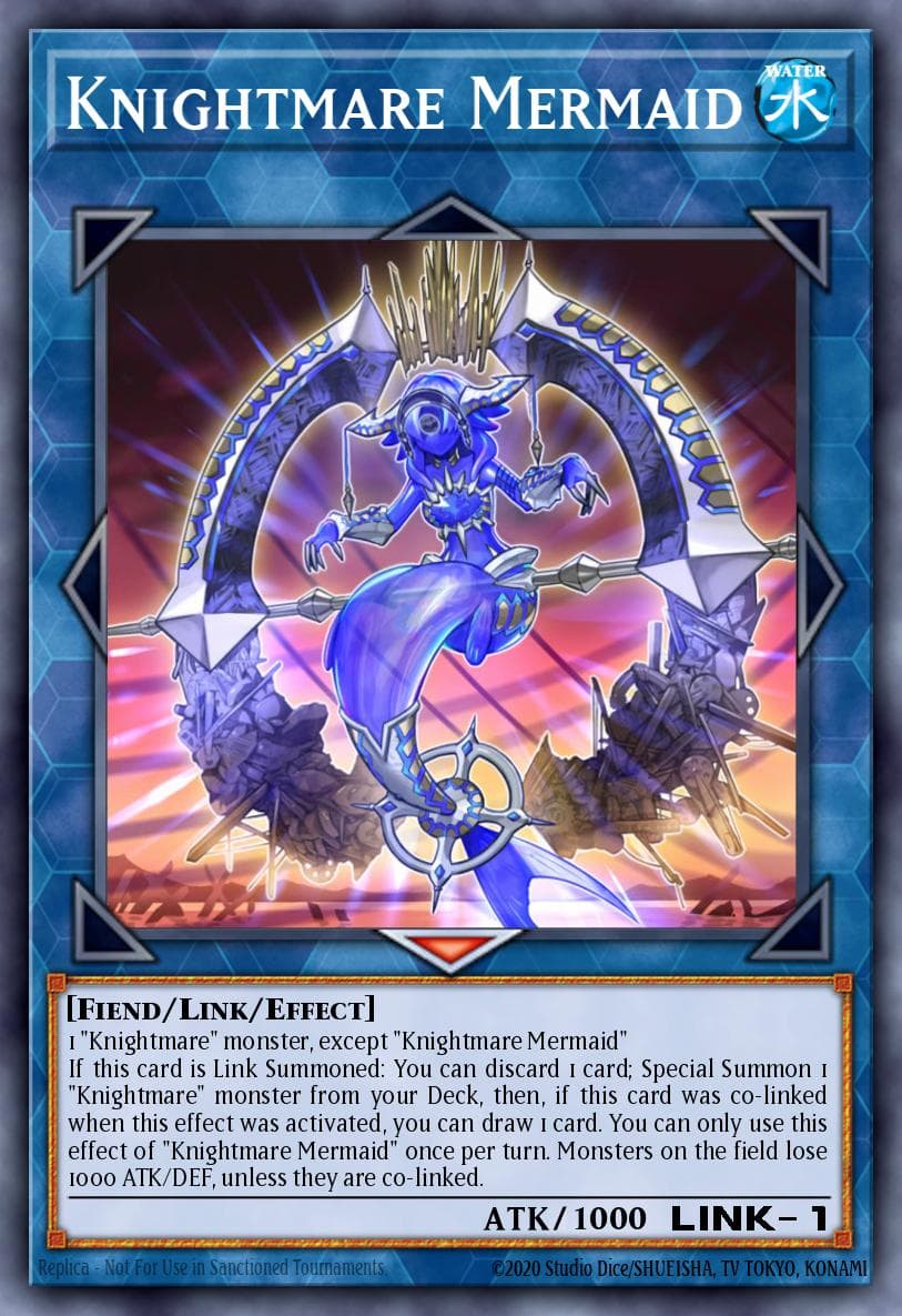 Knightmare Mermaid 2018 Yu-Gi-Oh! Flames of Destruction