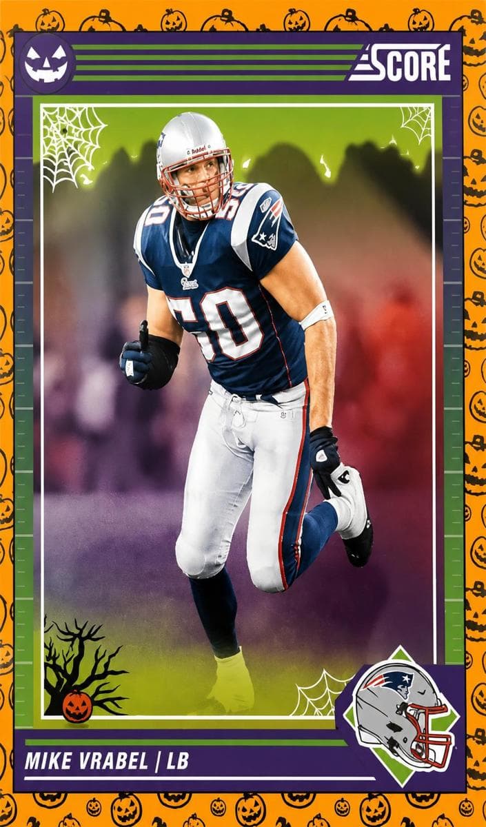 Mike Vrabel trading card