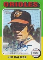Jim Palmer trading card