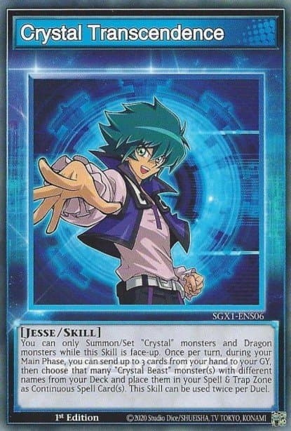 Crystal Transcendence 2022 Yu-Gi-Oh! Speed Duel GX: Duel Academy Box