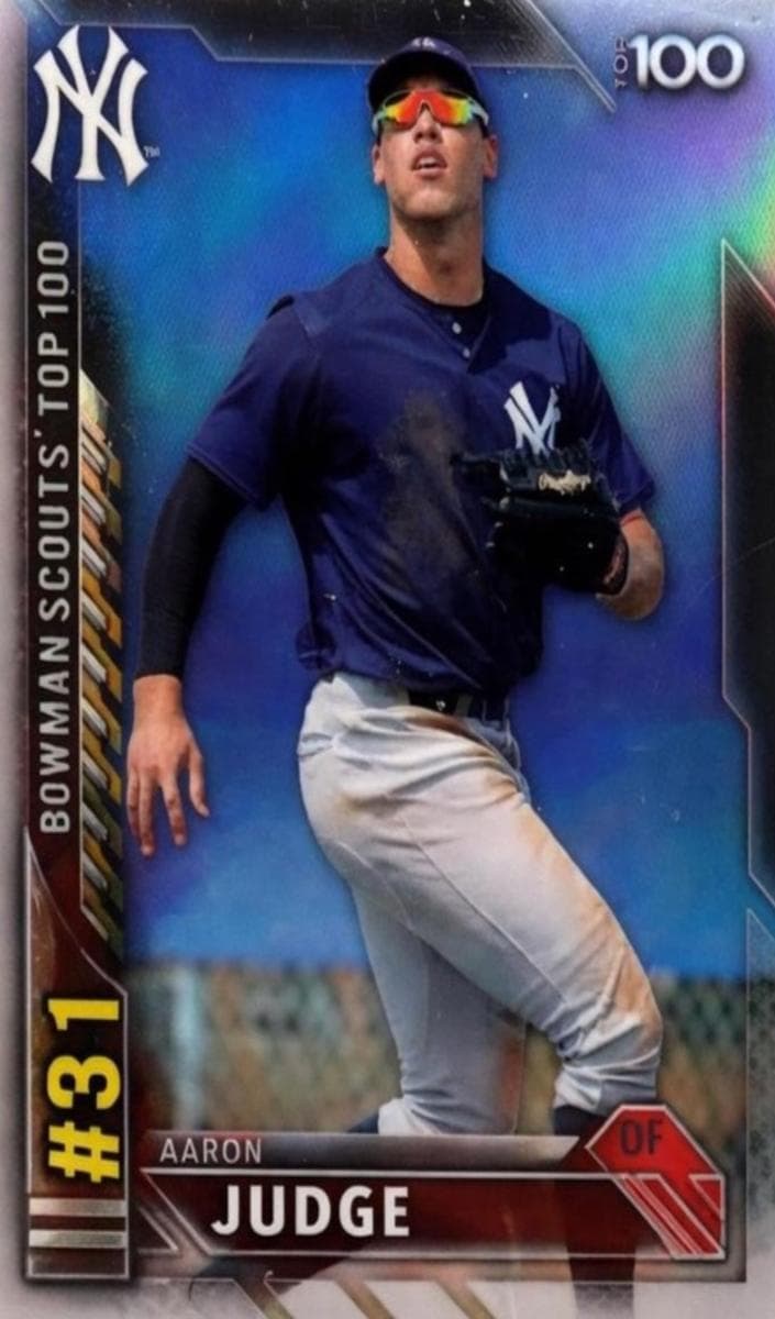 Aaron Judge 2016 bowman Bowman