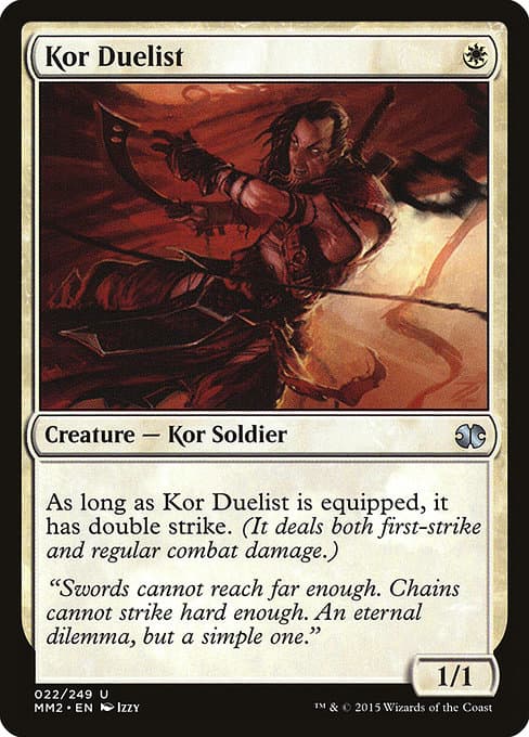 Kor Duelist 2006 Magic: The Gathering Gateway