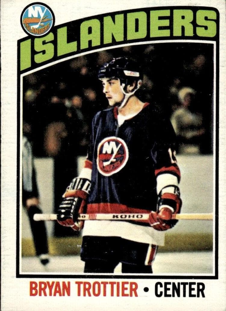 Bryan Trottier 1976 topps