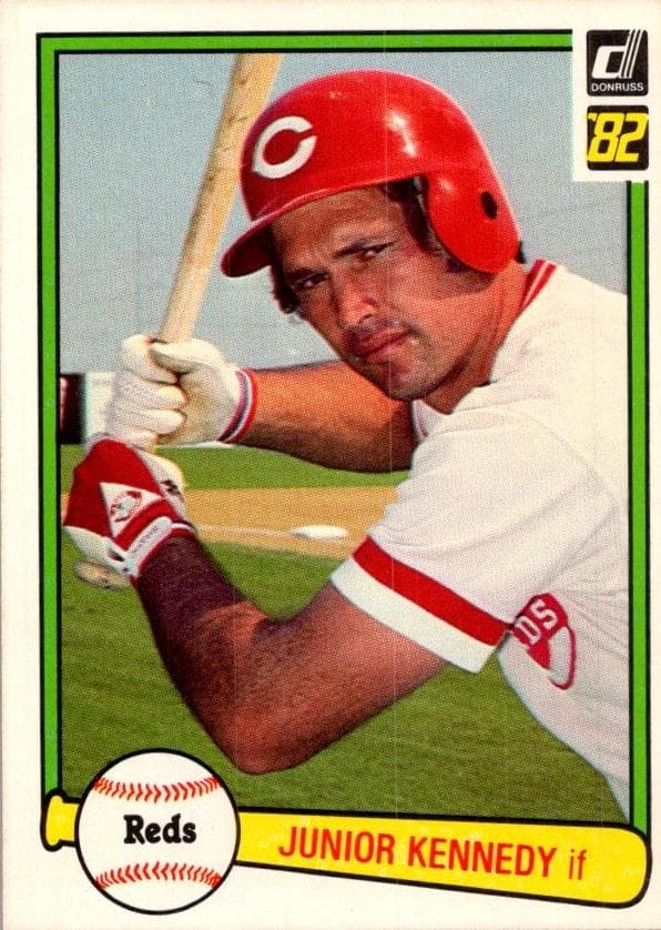 Junior Kennedy 1982 panini Donruss