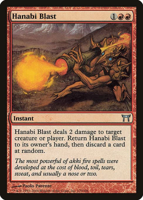 Hanabi Blast 2004 Magic: The Gathering Champions of Kamigawa