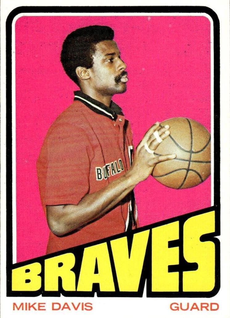 Mike Davis 1972 topps Topps