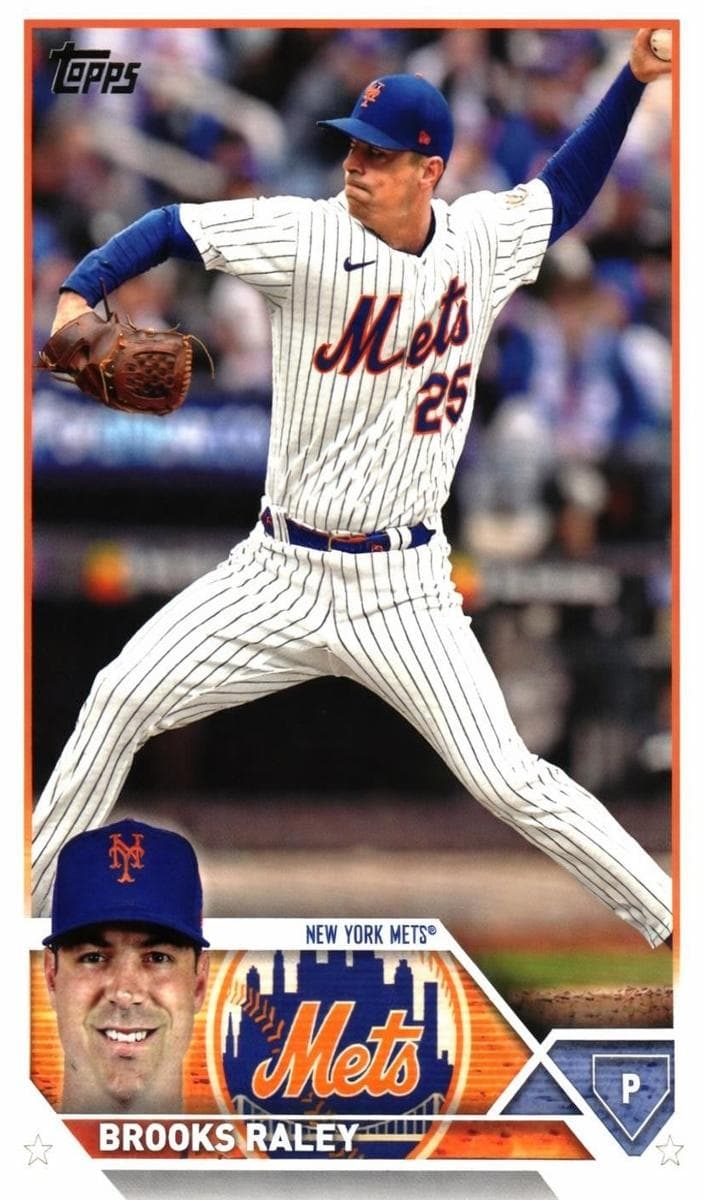 Brooks Raley 2023 topps Topps Update