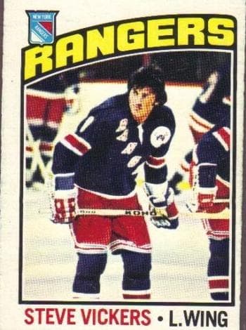 Steve Vickers 1976 topps Topps